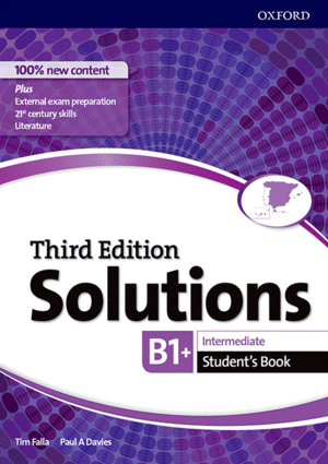 SOLUTIONS 3RD EDITION INTERMEDIATE. STUDENT'S BOOK