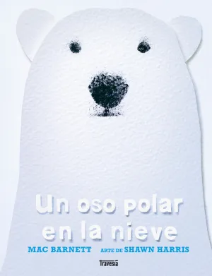 UN OSO POLAR EN LA NIEVE
