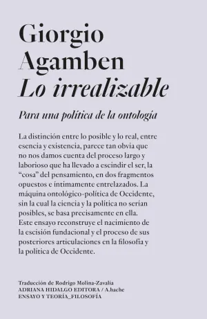 LO IRREALIZABLE LO IRREALIZABLE