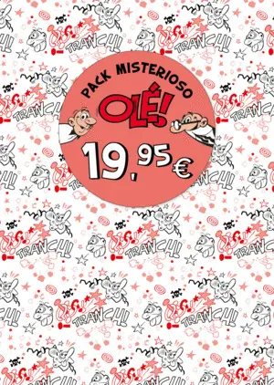 (PACK).MISTERIOSO OLE! ROJO.(OLE! MORTADELO)