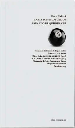 CARTA SOBRE LOS CIEGOS PARA USO DE QUIENES VEN