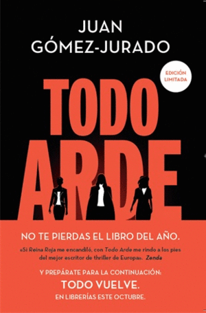 TODO ARDE (SERIE TODO ARDE 1). GÓMEZ-JURADO, JUAN. 9788413148441 Librería  Nollegiu