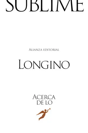 ACERCA DE LO SUBLIME ACERCA DE LO SUBLIME