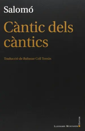 CÀNTIC DELS CÀNTICS