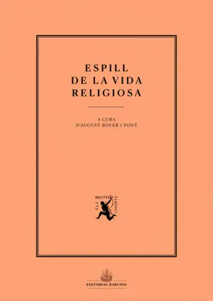 ESPILL DE LA VIDA RELIGIOSA ESPILL DE LA VIDA RELIGIOSA