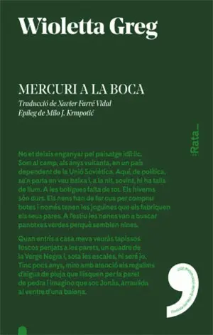 MERCURI A LA BOCA MERCURI A LA BOCA