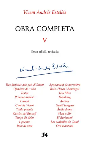 OBRA COMPLETA REVISADA, VOLUM 5