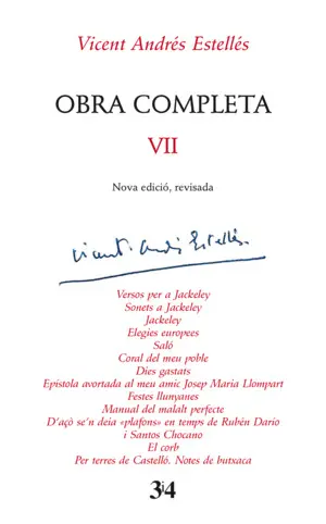 OBRA COMPLETA REVISADA, VOLUM 7
