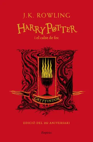 HARRY POTTER I EL CALZE DE FOC GRYFFINDOR HARRY POTTER I EL CALZE DE FOC GRYFFINDOR