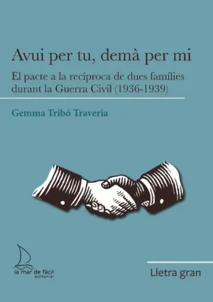 AVUI PER TU, DEMÀ PER MI