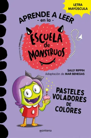 ESCUELA DE MONSTRUOS 5 PASTELES VOLADORE