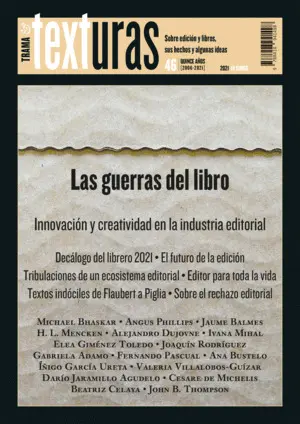 TEXTURAS 46: LAS GUERRAS DEL LIBRO