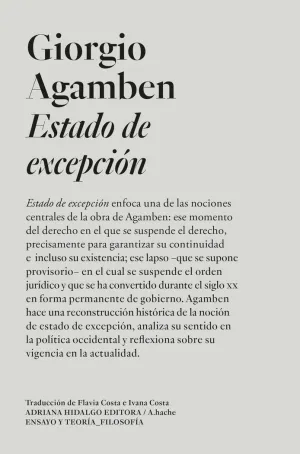 ESTADO DE EXCEPCIÓN