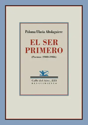 EL SER PRIMERO