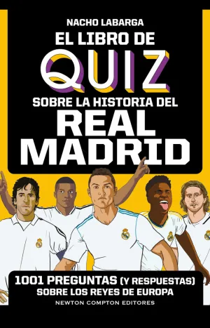 LIBRO DE QUIZ SOBRE LA HISTORIA DEL REAL MADRID, E