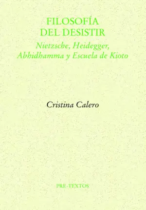 FILOSOFÍA DEL DESISTIR