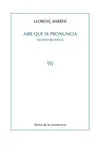 AIRE QUE SE PRONUNCIA