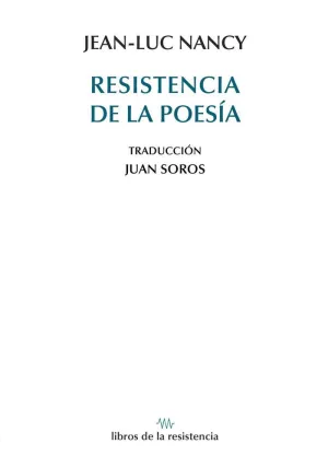 RESISTENCIA DE LA POESÍA