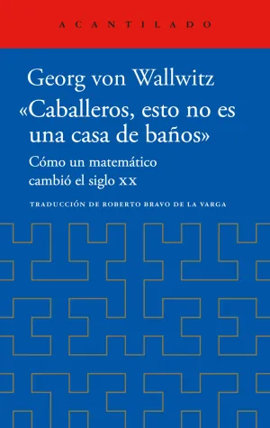 «CABALLEROS, ESTO NO ES UNA CASA DE BAÑOS» «CABALLEROS, ESTO NO ES UNA CASA DE BAÑOS»