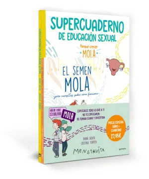 PACK APRENDE CON MENSTRUITA (EL SEMEN MOLA + SUPERCUADERNO DE EDUCACIÓN SEXUAL) PACK APRENDE CON MENSTRUITA (EL SEMEN MOLA + SUPERCUADERNO DE EDUCACIÓN SEXUAL)