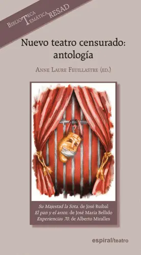 NUEVO TEATRO CENSURADO: ANTOLOGÍA NUEVO TEATRO CENSURADO: ANTOLOGÍA