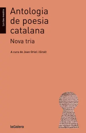 ANTOLOGIA DE POESIA CATALANA. NOVA TRIA ANTOLOGIA DE POESIA CATALANA. NOVA TRIA