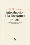 INTRODUCCIÓN A LA LITERATURA GRIEGA