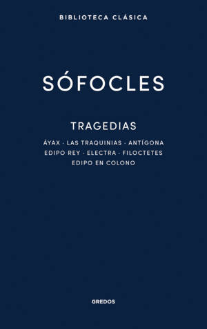 TRAGEDIAS (SOFOCLES)