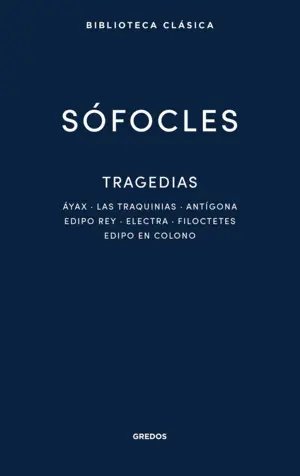 TRAGEDIAS (SOFOCLES) TRAGEDIAS (SOFOCLES)