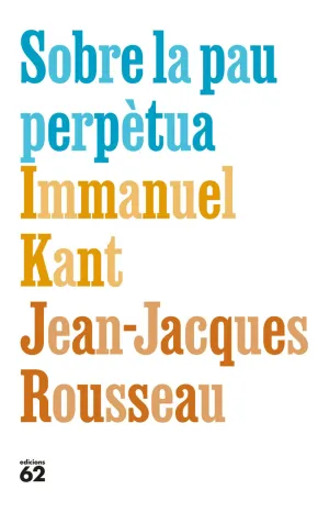 SOBRE LA PAU PERPÈTUA