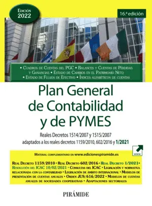 PLAN GENERAL DE CONTABILIDAD Y DE PYMES PLAN GENERAL DE CONTABILIDAD Y DE PYMES