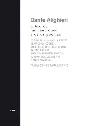 EL LIBRO DE LAS CANCIONES Y OTROS POEMAS