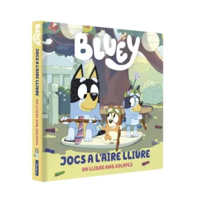 BLUEY CARTON SOLAPAS. JOC A L'AIRE LLIUR