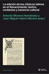LA EDICIÓN DE LOS CLÁSICOS LATINOS EN EL RENACIMIENTO: