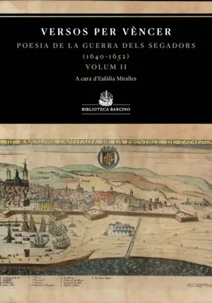 VERSOS PER VÈNCER. VOLUM II VERSOS PER VÈNCER. VOLUM II