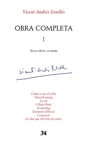 OBRA COMPLETA REVISADA, VOLUM 1