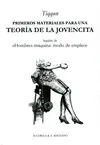 PRIMEROS MATERIALES PARA UNA TEORÍA DE LA JOVENCIT