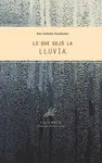 LO QUE DEJÓ LA LLUVIA