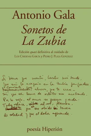 SONETOS DE LA ZUBIA