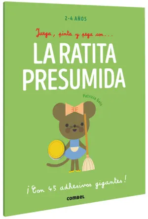JUEGA, PINTA Y PEGA CON LA RATITA PRESUMIDA