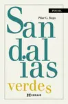 SANDALIAS VERDES, ZAPATOS AZUIS E CANS NEGROS