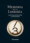 MEMORIA DE LA LIBRERÍA MEMORIA DE LA LIBRERÍA