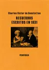 RECUERDOS ESCRITOS EN 1831