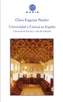 UNIVERSIDAD Y CIENCIA EN ESPAÑA UNIVERSIDAD Y CIENCIA EN ESPAÑA