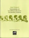 PENSADORS DE LA GRÈCIA ARCAICA PENSADORS DE LA GRÈCIA ARCAICA