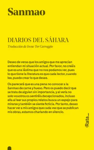 DIARIOS DEL SÁHARA DIARIOS DEL SÁHARA