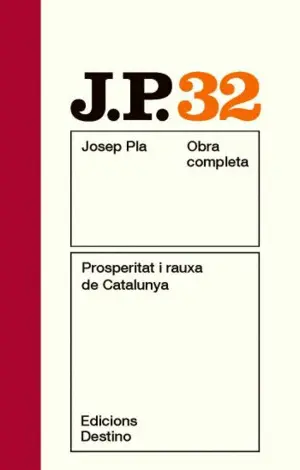 PROSPERITAT I RAUXA DE CATALUNYA