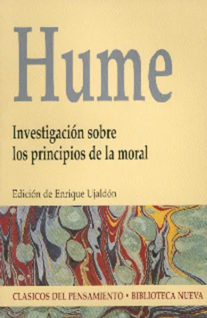 INVESTIGACIÓN SOBRE LOS PRINCIPIOS DE LA MORAL