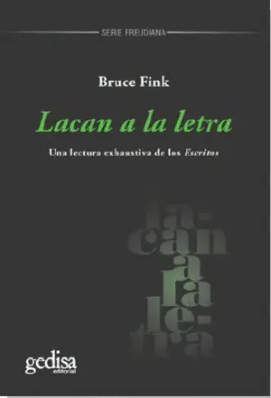 LACAN A LA LETRA LACAN A LA LETRA
