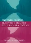 SENTIDO PRIMERO DE LA PALABRA POETICA BEM-59 SENTIDO PRIMERO DE LA PALABRA POETICA BEM-59